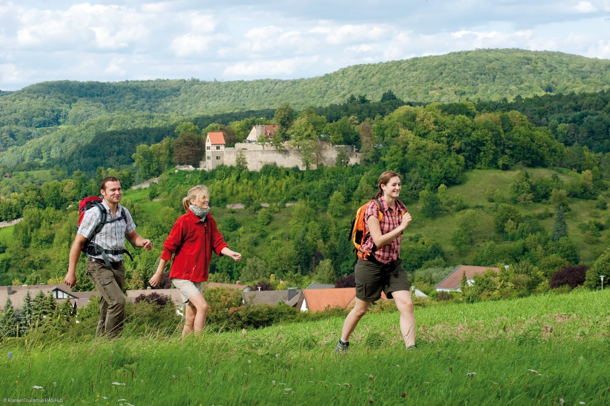 Aussichtsturm "Wart" - Blick Schlossberg