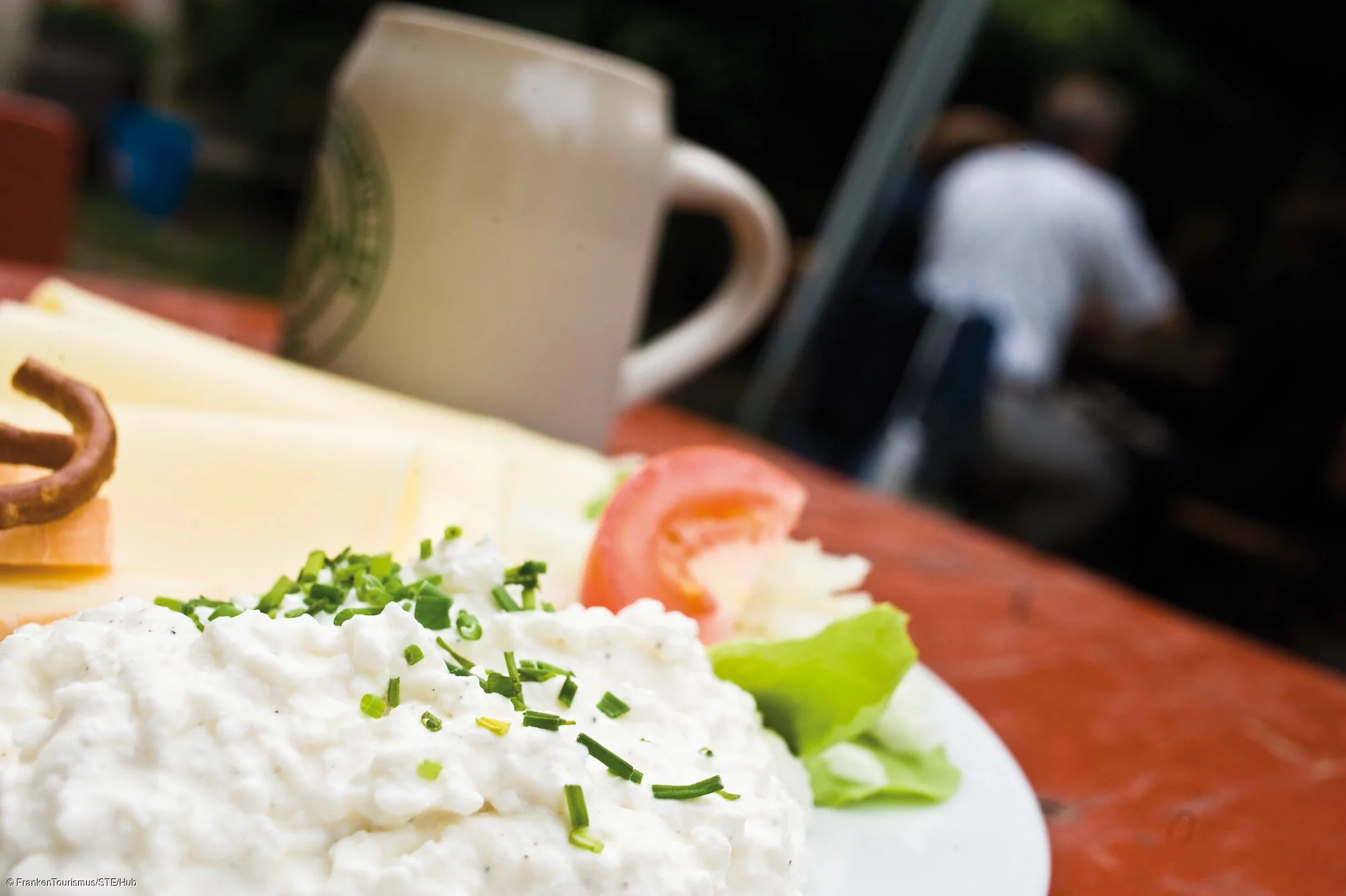 Käsebrotzeit mit Bier
