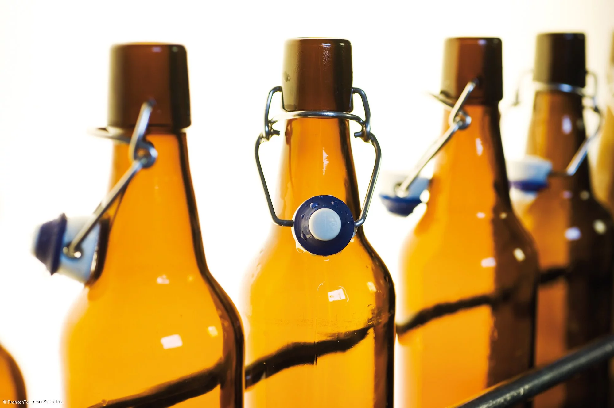 Flasche mit Bügelverschluss