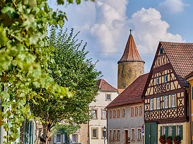 Stadtkern mit Fachwerk